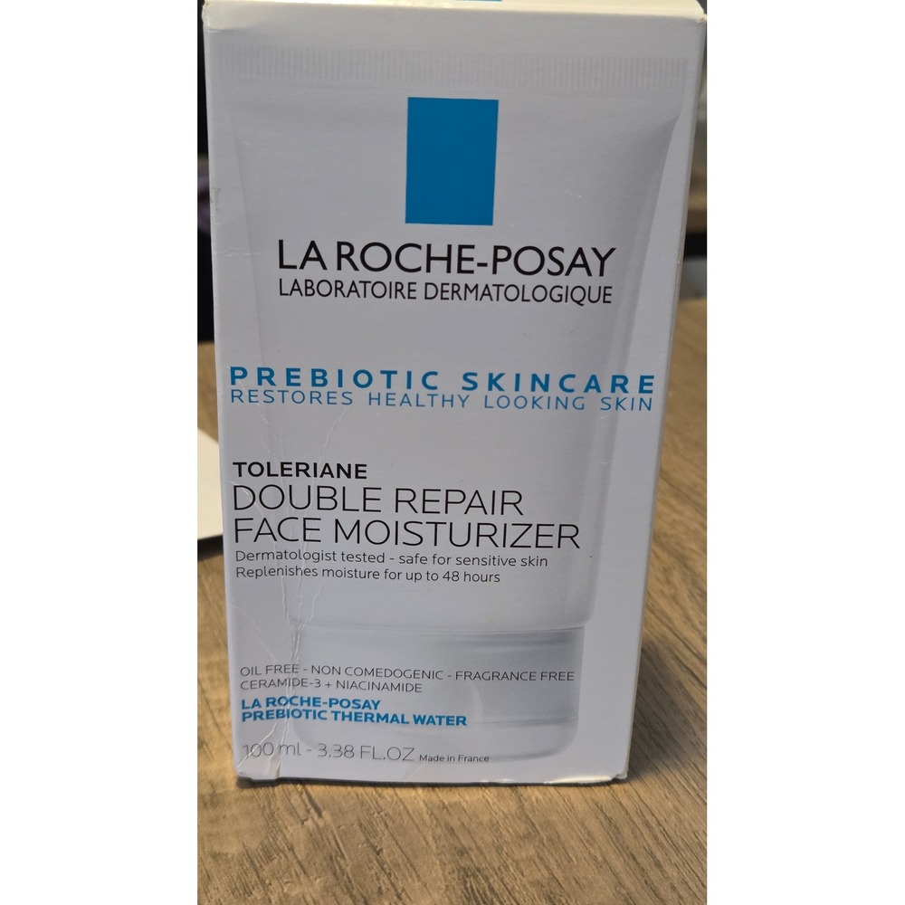 La Roche-Posay Toleriane Double Repair Face Moisturizer 3.38oz Niacinamide NEW